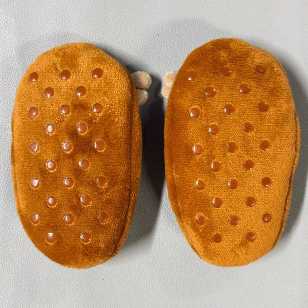 Plush Reindeer Slippers